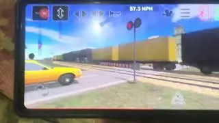 Polar express and UP excursion train on Christmas Day in train and rail yard simulator!