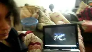 girl being scared of the worlds fastest rapper