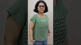 Crochet Springvale Top Pattern and Tutorial #crochetclothing #crochetcardigan #knitting
