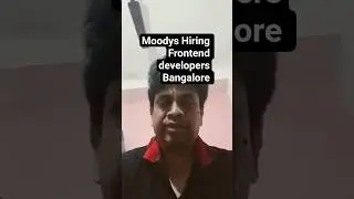 Moody&rsquo;s Hiring Frontend Developers 2026 | React & TypeScript Jobs | Bengaluru | 3&ndash;5 Years