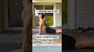 DAILY STRETCHING ROUTINE ( Hold each stretch for 30 seconds) #dailystretching