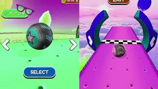 🔵⚡🔴Going Balls, SpeedRun Vs Reverse Video Gameplay Part 404