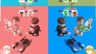 PJ MASKS  DELUXE GEKKO-MOBILE R/C CAT BOY CAR fun toys for KIDS