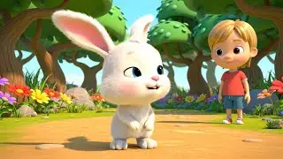 Minecraft Sleepy Bunny Hopped Into the Cave | Fun Kids Song | Nursery Rhymes