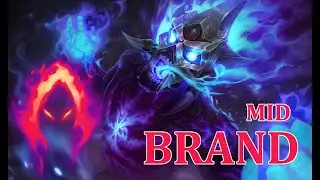 Brand Mid Dark Harvest - League of Legends | Full Ranked Gameplay | No Commentary