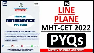 LINE & PLANE | MHT CET PYQ 2022 | CLASS 12 | IMPULSE BATCH