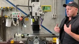 SM-MD45XL. Mill Drill with DRO. Steelmaster Geared Drive Mill Drill, Coolant, Dovetail Guides,