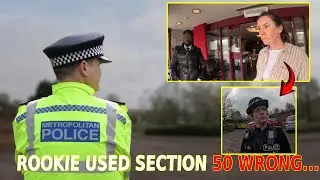 UK COPS DESTROYED After ILLEGAL STOP&mdash;AUDITOR SCHOOLS THEM ON RIGHTS!