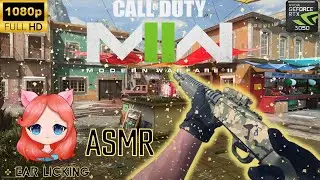 ASMR Gameplay + Anime Girl Ear Lick: COD Modern Warfaare II Hardpoint (No Talking) 1080p60fps