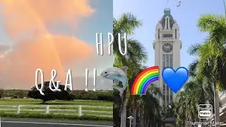 HAWAII PACIFIC UNIVERSITY Q&A || Is HPU the school for you?!🦈🌈💙