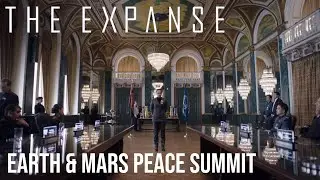 The Expanse - Earth & Mars Peace Summit | Avasarala Gold