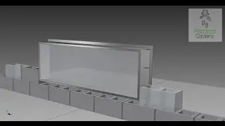 How to build a raised koi pond with a window: Atlantica Gardens Ltd