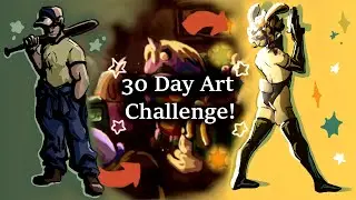 30 Day Art Improvement Challenge