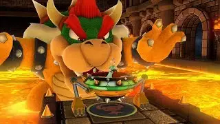 Mario Party 10 Bowser Party #58 Rosalina, Peach, Toad, Toadette Chaos Castle Master Difficulty