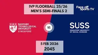 NTU v SUSS | Men's Semi-Final 2 | IVP Floorball 25/26