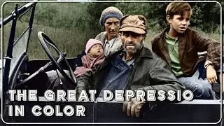 AMAZING Color Photos of the Great Depression - A Photo Album of Life in America