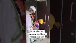 Door shutter accessories Right measurement #doors #doorframes #home #building #buildingconstruction