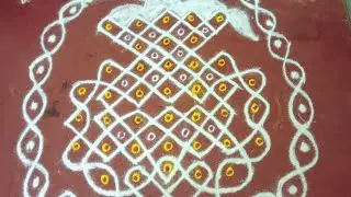 💐🙏🌹👍Simple daily kolam please subscribe our channel 