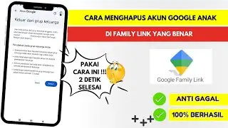 Cara Menghapus Akun Google Anak Di Family Link yang Benar