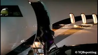Elton John Arriving and Departing Quebec City - Farewell Tour 2018