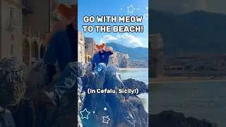 GO WITH ME TO THE BEACH!! 🌊🪸🪼 #furry #therian #public #sea #beach #fyp #therians #cattherian
