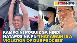 Atty. Garcia, iginiit ang due process; Nais tapusin ang preliminary investigation