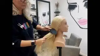 Soothing Hair Brushing ASMR Mannequin #asmr #asmrhair #asmrsounds #asmrbrush #asmrbrushing 