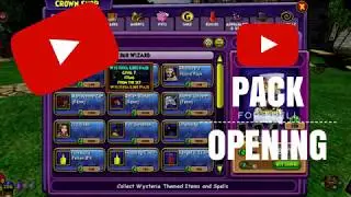 Wizard101 Pack Opening