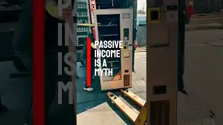 Setting up a new vending machine. This is a combo machine. Vending takes hard work!