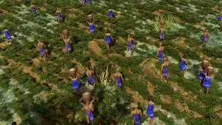 Age of Mythology Ambience: Extended Egyptian Farmers on Irrigated Nile Shallows