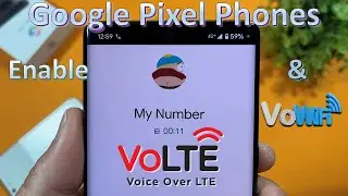Включите VoLTE и VoWiFi на Pixel 6, 6A, 7 Pro для стран, где эта функция не поддерживается