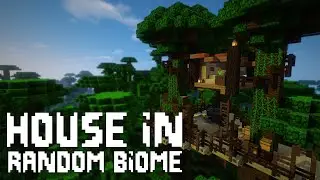 Дом на деревьях | House in Random Biome | Minecraft | Mint Leaf