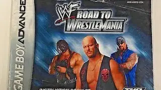 WWF Road to Wrestlemania | GBA Game Boy Advance gameplay 4K