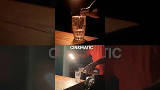 Cinematic Water Pouring Setup 📷 💡#shorts #photography #filmmaking