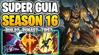 GUIA DE JARVAN IV SEASON 16 | COMO JUGAR JARVAN IV JUNGLA FACIL Y SENCILLO | BUILD, RUNAS Y CONSEJOS