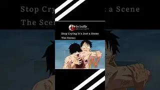 Luffy cries over Ace's Death 💔😓 #onepiece #anime #luffy #shorts