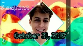 Jackson Krecioch Snapchat - October 31, 2017