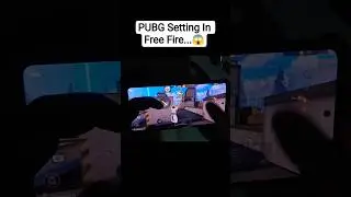 Free Fire Handcam With PUBG Setting..😱 #freefire #sorts #garenafreefire #CRAZY GAMERZ
