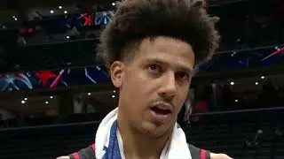 Jalen Johnson PostGame Interview | Atlanta Hawks vs Washington Wizards