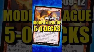 UNDEFEATED MTG Modern League Decklists (2025-09-12) #davidroyale #modern #modernmtg