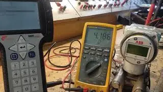 How to perform D/A Trim of differential pressure transmitter with HART Communicator Urdu/Hindi