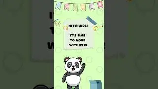 It&rsquo;s Time to Move with Boo 🕺 | Fun Action Song for Kids