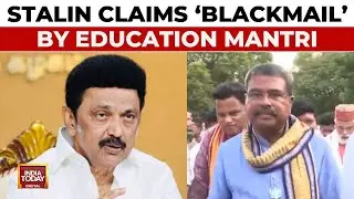 Tamil Nadu Rejects NEP: Stalin Accuses Centre Of Blackmail Over Three-Language Policy | India Today