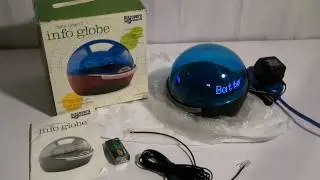 OLYMPIA DISCOVERY CHANNEL INFOGLOBE DIGITAL CALLER ID BLUE