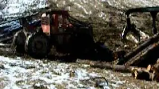Logging in the soft mud in East Tn