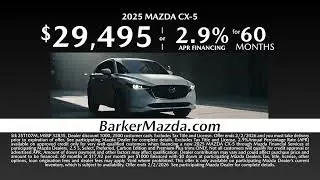 It's the New Year, New Ride sales event at Barker Mazda in Houma