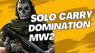 Epic Win by Solo Carry in Domination MW2