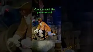 Can you smell pirate water? #disney #piratesofthecaribbean #adventure #family #fun #pirates #water