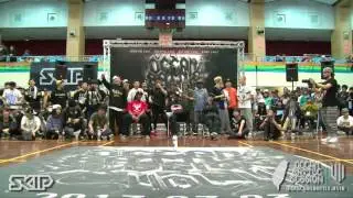 Hip-Hop Best16-4 AJ vs Batalla | 20130303 OBS VOL.7 TAIWAN FINAL