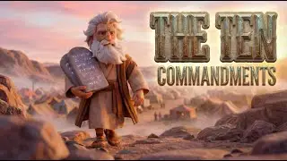 God's 10 Rules: The Ten Commandments Song for Kids ❤️